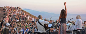 Enrico Rava, Maria Pia DE Vito, Roberto Taufic - Concerto al tramonto Cratere del Vesuvio, Ercolano Pomigliano Jazz Festival 2015 - XX edizione