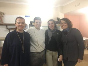 Da sx: Io, Angela De Vivo, Lucia Iannicelli e Maria Pepe